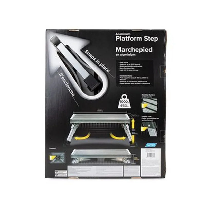 Step Stool, Aluminum Platform